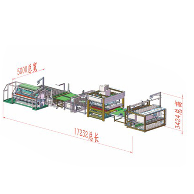 Linha de embalagem de colchões automáticos XDB-AMPL