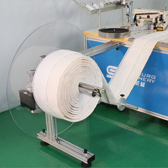 Máquina de costura de borda de fita falsa para colchão TE-1A