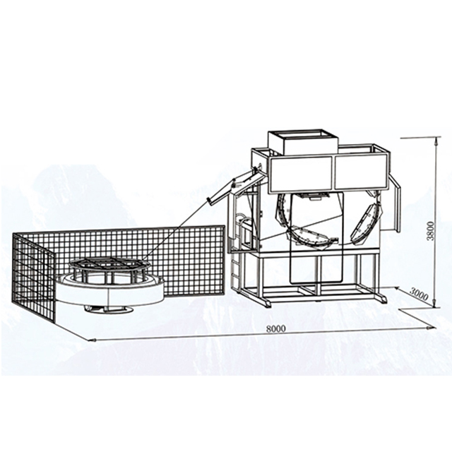 Máquina de estrutura de molas totalmente automática XDB-SF-OL para produção de colchões